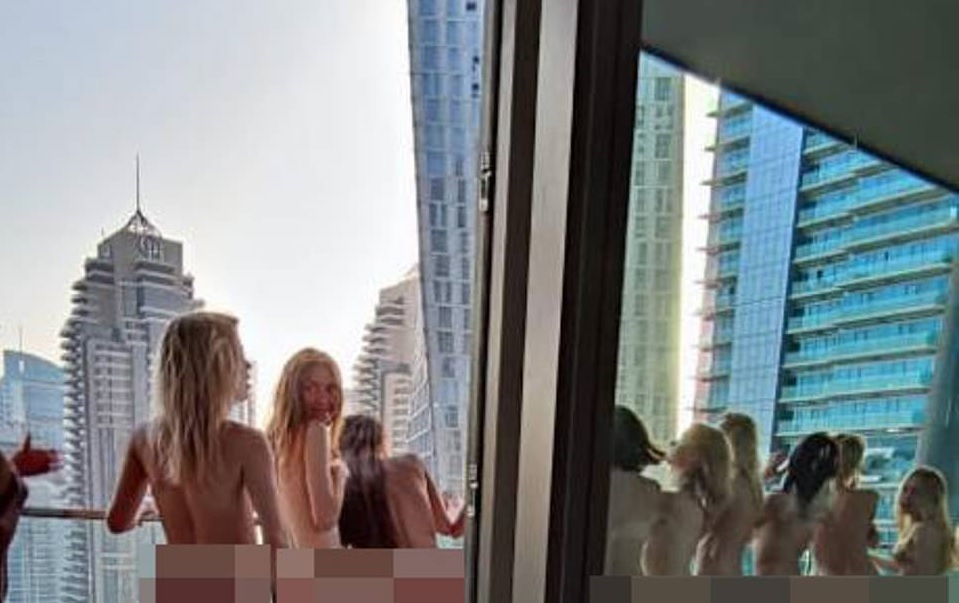 Dubai nude free porn photo