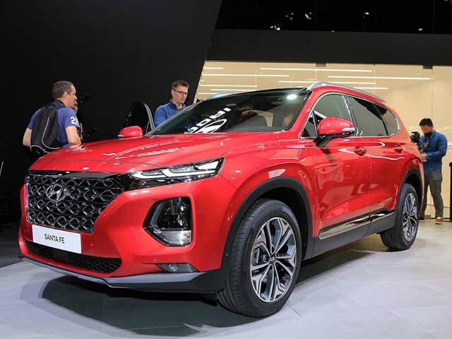 Ngắm Hyundai Santa Fe 2019 chạy điện tương lai sẽ về Việt Nam