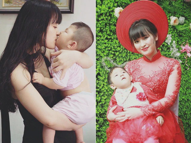 Cô gái Lào Cai nhận nuôi em bé suy dinh dưỡng đã theo chồng về dinh