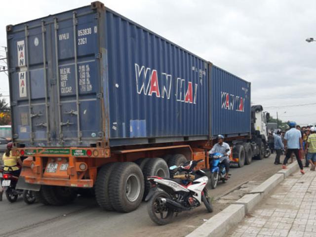 Chủ xe container gây TNGT kinh hoàng phủ nhận cho xe chở quá tải