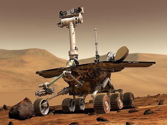 Tàu thăm dò của NASA 'chết' trên sao Hỏa vì bão cát kinh hoàng
