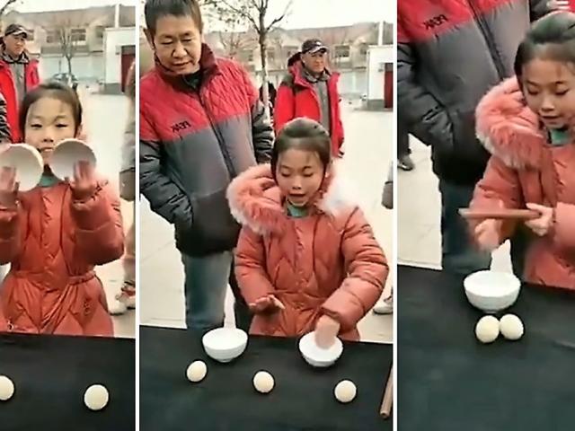 Bé gái 7 tuổi biểu diễn ảo thuật kỳ diệu gây sốt mạng xã hội