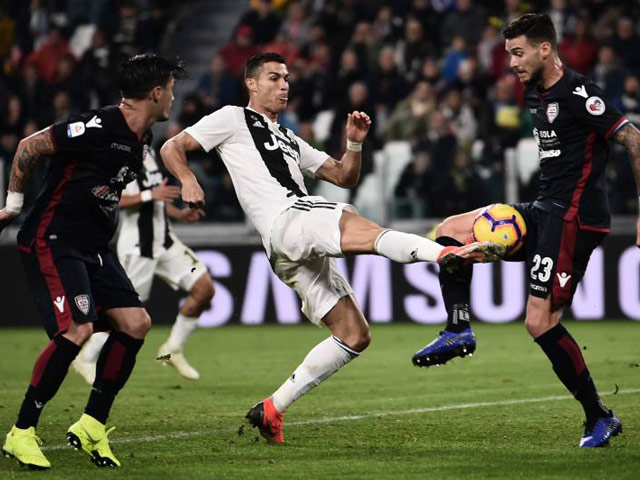 Nhận định bóng đá Juventus - Cagliari: Quà đầu năm mới, chờ Ronaldo ”nổ súng”