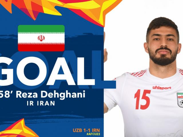 Video highlight trận U23 Uzbekistan - U23 Iran: Phạt đền mở khóa, đáp trả mạnh mẽ