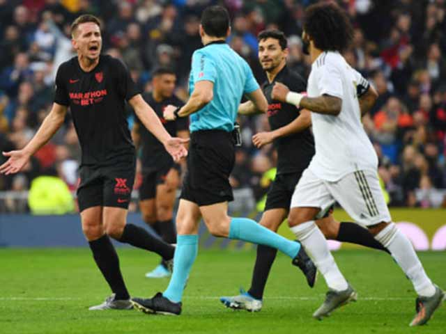 Trực tiếp bóng đá Real Madrid - Sevilla: Hú vía cơ hội phút 89 (Hết giờ)
