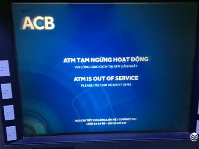 Tái diễn tình trạng ATM tê liệt, ngừng hoạt động... trong ngày cận Tết