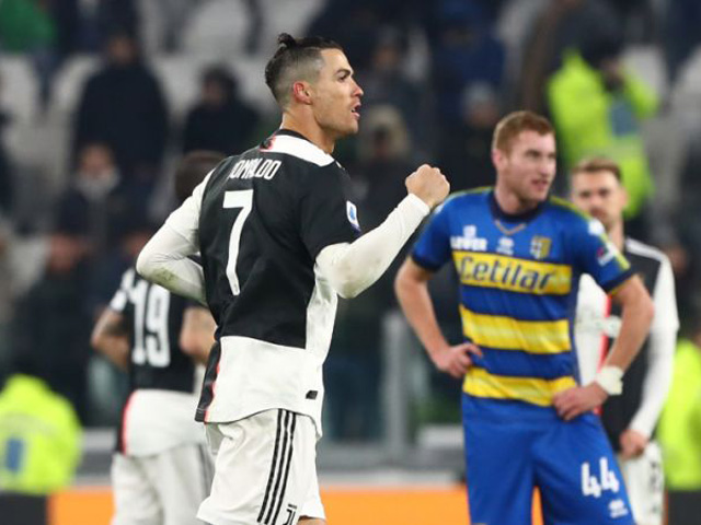 Video highlight trận Juventus - Parma: Ronaldo bùng nổ, ngôi đầu vững chắc