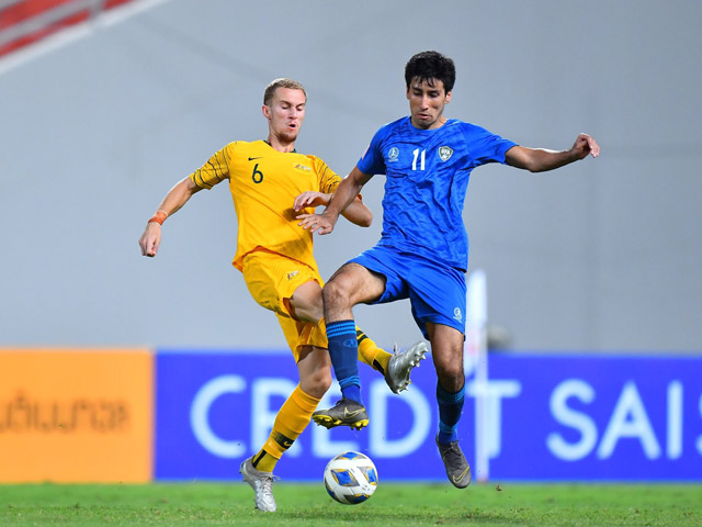 Video highlight trận U23 Australia - U23 Uzbekistan: Bàn thắng đẳng cấp, thẻ đỏ oan nghiệt
