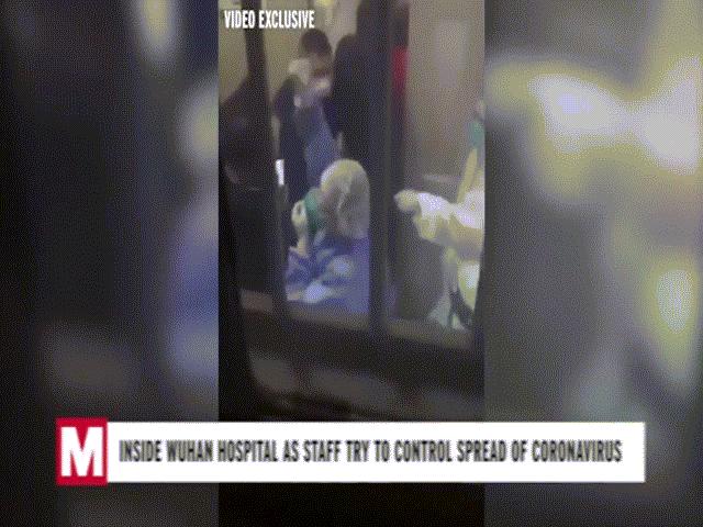 Video: Cảnh hỗn loạn, chật cứng người ở bệnh viện Vũ Hán gây hãi hùng
