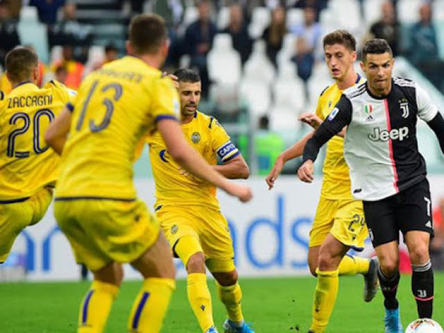 Video highlight trận Hellas Verona - Juventus: Ronaldo lập công, trái đắng sững sờ