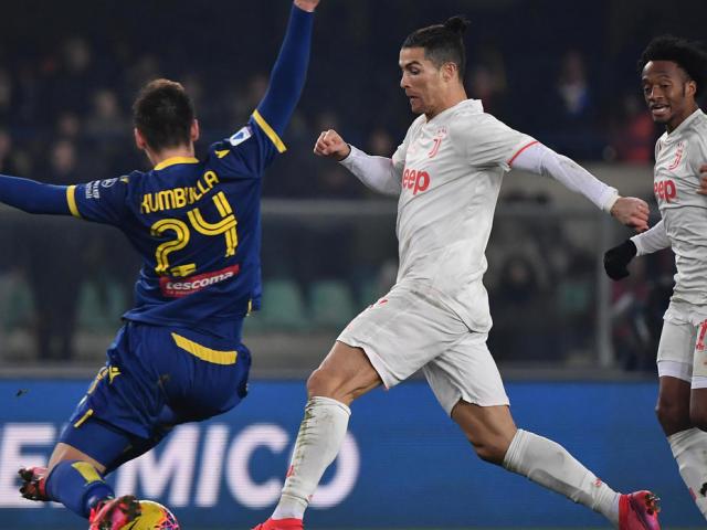 Video highlight trận Hellas Verona - Juventus: Ronaldo lập công, trái đắng sững sờ
