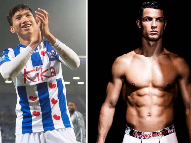 Ngỡ ngàng Văn Hậu ”lột xác” sau 5 tháng: Thể hình chuẩn  không kém Ronaldo