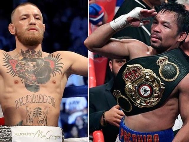 “Trận đấu thế kỷ” Pacquiao – McGregor: 250 triệu USD chốt thời điểm so găng