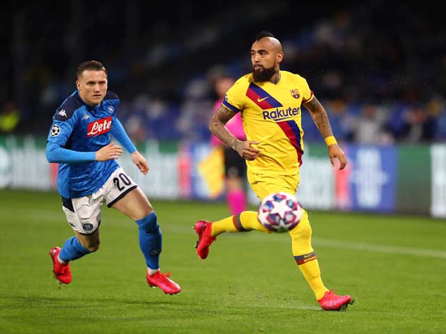 Trực tiếp bóng đá Napoli - Barcelona: Những phút cuối căng thẳng (Hết giờ)