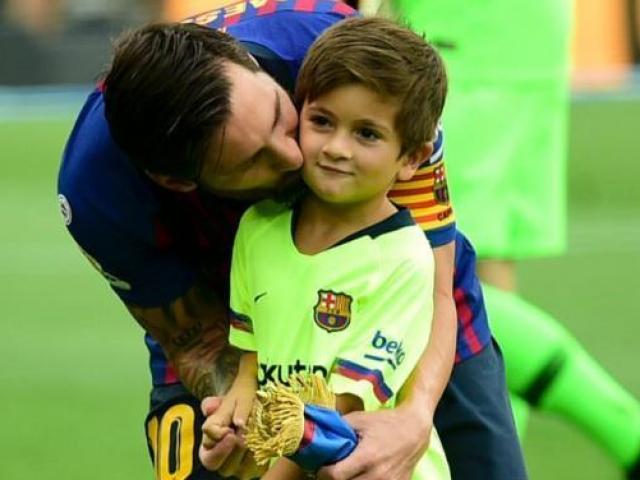 Quý tử Messi tài năng không kém con trai Ronaldo: Ghi 2 bàn, đội nhà đại thắng