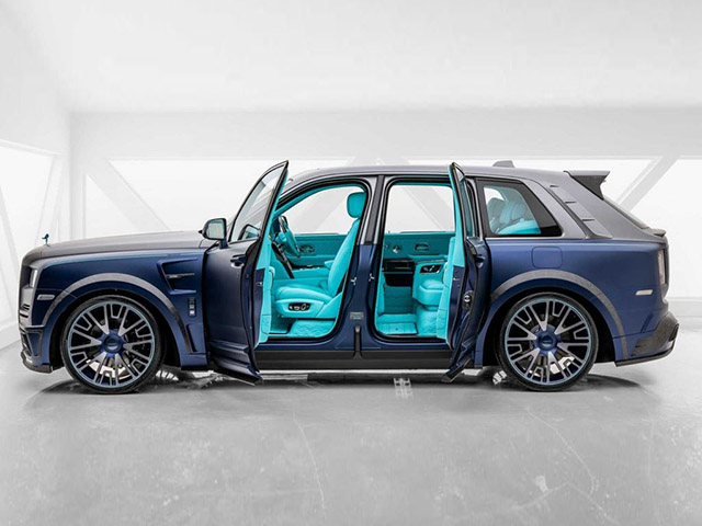 Chiêm ngưỡng Rolls-Royce Cullinan Coachline qua bàn tay hãng độ Mansory