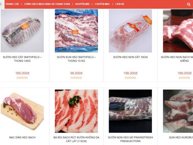 Dân tìm mua thịt lợn nhập khẩu đông lạnh thay vì thịt lợn tươi giữa “bão” tăng giá
