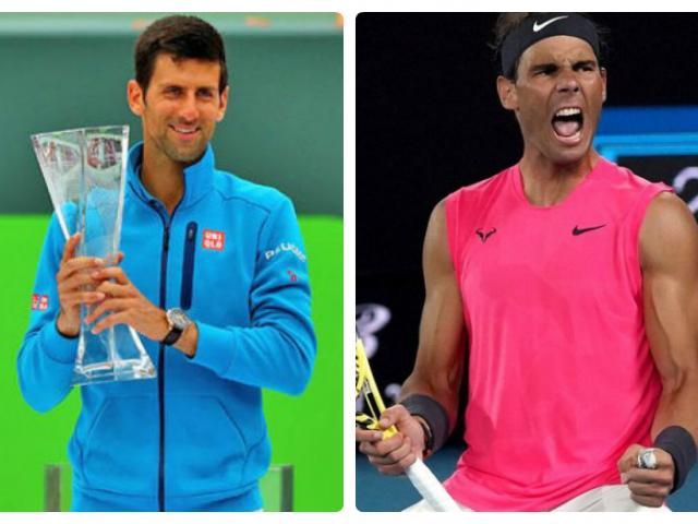 Miami Masters ”thách thức” dịch Covid-19: Djokovic, Nadal tự tin đua số 1
