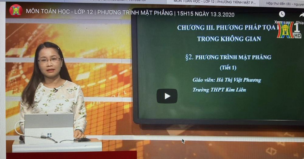 Bộ GD&ĐT chấp nhận kết quả học trực tuyến