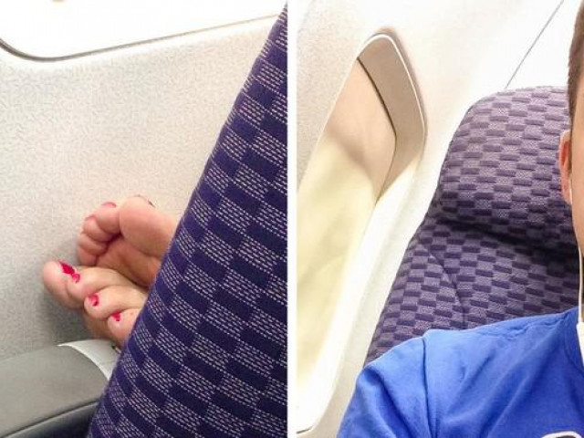 Cởi giày khi đi máy bay bạn sẽ gặp rắc rối gì?