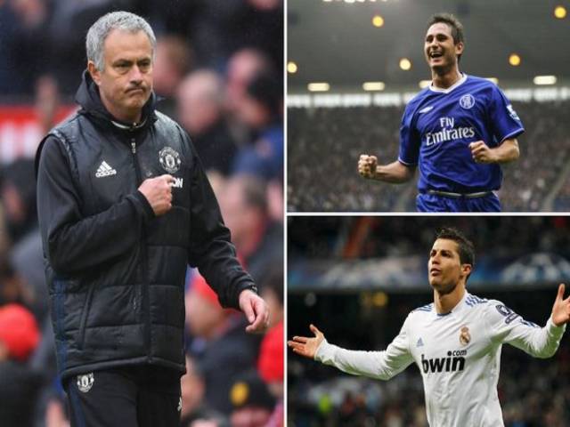 Mourinho chọn Ronaldo, Hazard vào Siêu đội hình 20 năm cầm quân