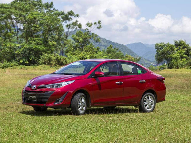 Giá xe Toyota Vios lăn bánh tháng 01/2021