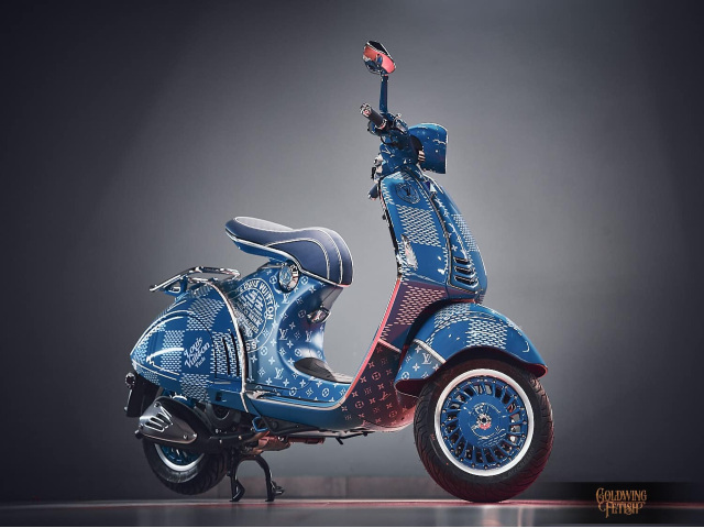 Xe ga cao cấp Vespa 946 Louis Vuitton: Ấn phẩm độc nhất vô nhị