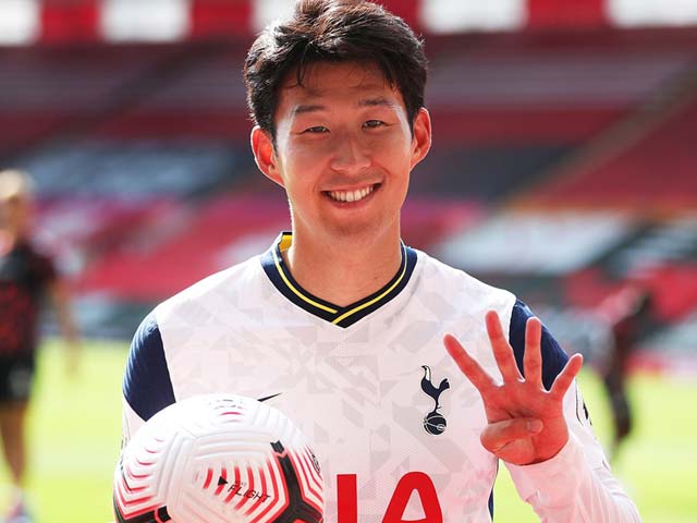 Son Heung Min đoạt Quả bóng Vàng châu Á 2020, bội thu danh hiệu cá nhân