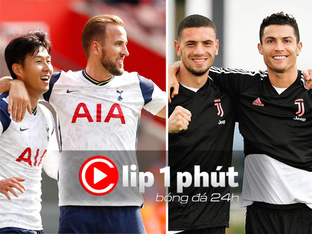 Tottenham có giữ nổi Kane - Son Heung Min, Liverpool săn đồng đội Ronaldo (Clip 1 phút Bóng đá 24H)