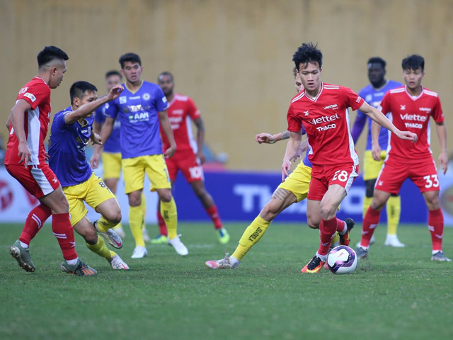 Trực tiếp bóng đá Viettel - Hà Nội FC: Chưa có bàn mở tỷ số