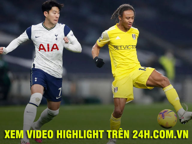 Video Tottenham - Fulham: Thay người đỉnh cao, tiếc nuối Son Heung Min