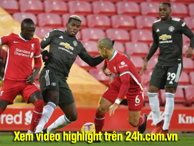 Trực tiếp bóng đá Liverpool - MU: Pogba bỏ lỡ ngon ăn (Hết giờ)