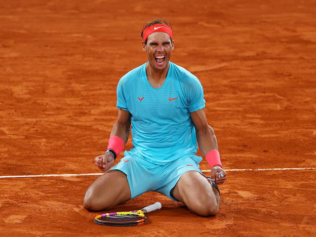 Nadal lập kỷ lục ”vô tiền khoáng hậu”: Federer và Djokovic chào thua