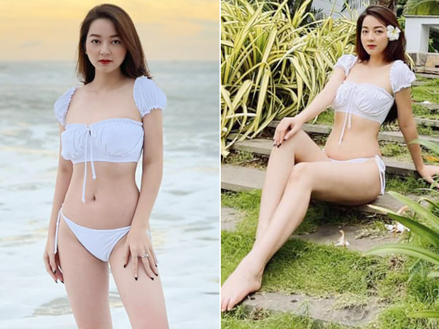 Loạt ảnh bikini nóng bỏng của cô gái mặc áo dài đẹp như Mai Phương Thúy