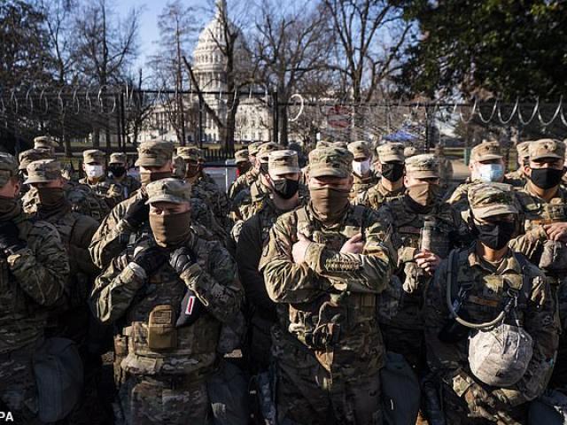 Hơn 150 Vệ binh Quốc gia tham gia bảo vệ lễ nhậm chức của ông Biden nhiễm Covid-19