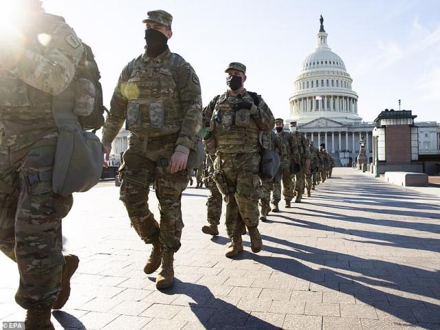 8 bang đồng loạt rút Vệ binh Quốc gia khỏi Washington vì bị đối xử thiếu tôn trọng