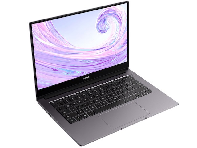 Huawei tung laptop MateBook D 14 mỏng nhẹ, tích hợp cảm biến vân tay