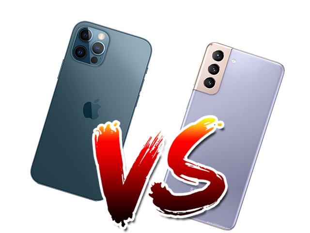 iPhone 12 Pro đối đầu Galaxy S21+: ”Kẻ đến sau” có mạnh hơn?