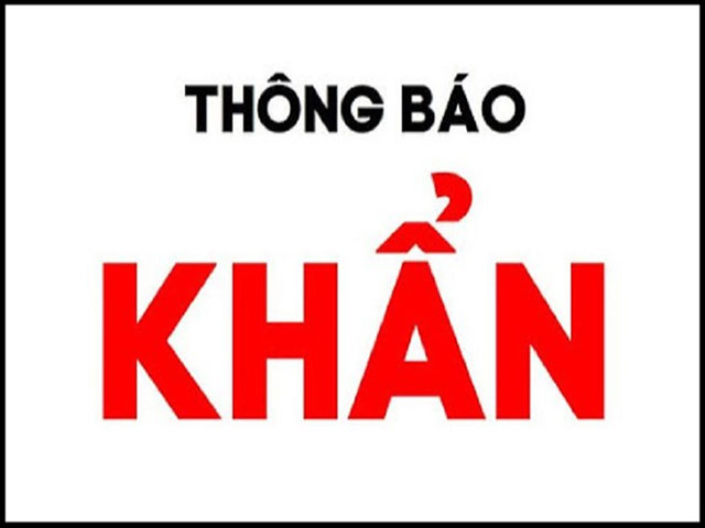 Thông báo khẩn liên quan 31 địa điểm ở Hà Nội, Hải Dương, Hải Phòng và Quảng Ninh