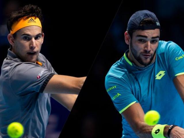 Video tennis Thiem - Berrettini: 2 set chóng vánh, ”Hoàng tử” gục ngã (ATP Cup)