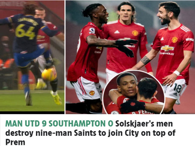 MU “hủy diệt” Southampton: Báo Anh tưng bừng mở hội, nhắc lại kỷ niệm xưa