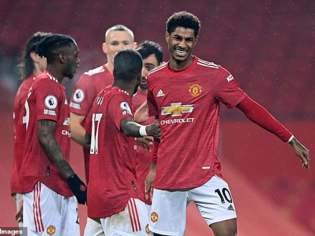 MU thắng ”hủy diệt” 9-0: Rashford vượt Cantona, còn kém Ronaldo mấy bàn?