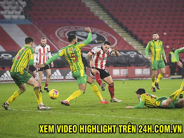 Video Sheffield United - West Brom: Hiệp 2 bùng nổ, kết cục vỡ òa