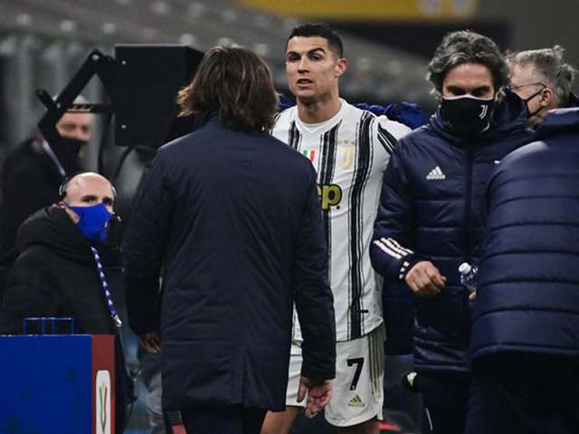 Ronaldo cau có sau trận Juventus thắng Inter, HLV Pirlo đáp trả gắt