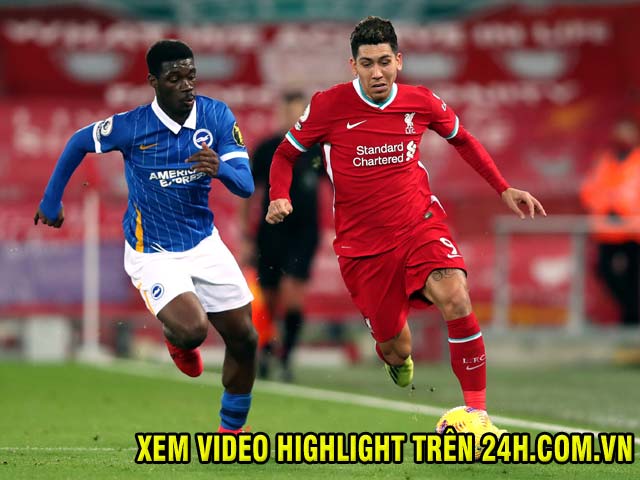 Video Liverpool - Brighton: Phản đòn sắc lẹm, kéo sập Anfield