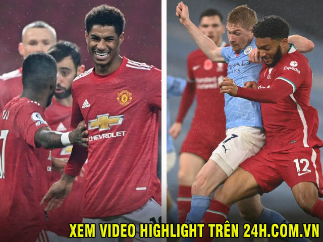 Nảy lửa Liverpool quyết chiến Man City, MU ”ngư ông đắc lợi” vòng 23 Ngoại hạng Anh