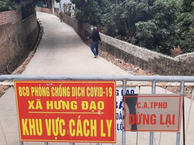 Hải Dương phong toả toàn huyện Cẩm Giàng từ 0h ngày 5/2 để phòng chống dịch COVID-19