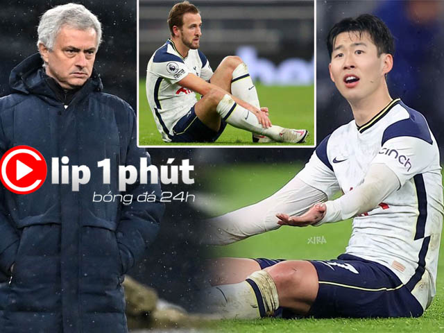 Tottenham ốm yếu vì thiếu Kane, không xứng đua vô địch với MU, Man City? (Clip 1 phút Bóng đá 24H)