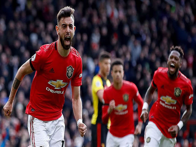 MU kém Man City 8 điểm vẫn mơ vô địch: Chờ Bruno Fernandes hóa ”siêu nhân”