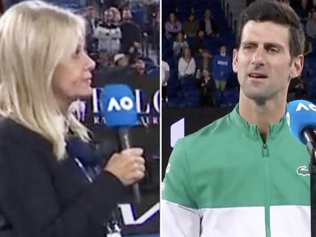 Australian Open nóng rực: Djokovic bị hỏi khó, Kyrgios gào lên đuổi người đẹp